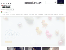 Tablet Screenshot of butlerandwilson.co.uk